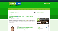 Desktop Screenshot of praha4.zeleni.cz