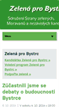 Mobile Screenshot of bystrc.zeleni.cz