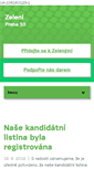 Mobile Screenshot of praha10.zeleni.cz